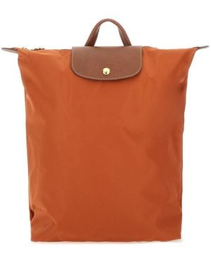 Longchamp "M Le Pliage "Rucksack - Orange