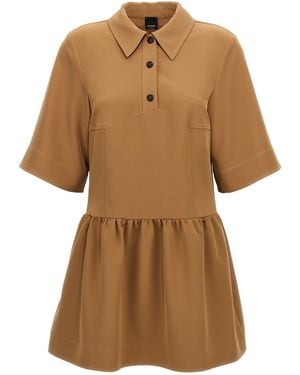 Pinko 'Autoparlante' Dress - Natural