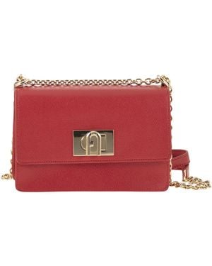 Furla 1927 Mini Crossbody Bag - Red