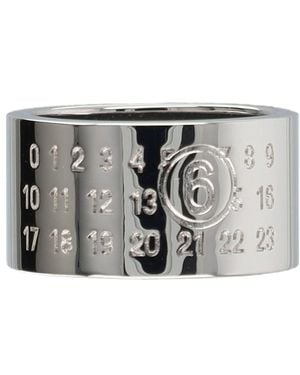 MM6 by Maison Margiela Accessoires Silber - Grau