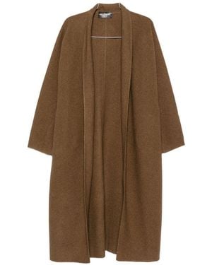 Cortana Nur Wool Blend Coat - Brown