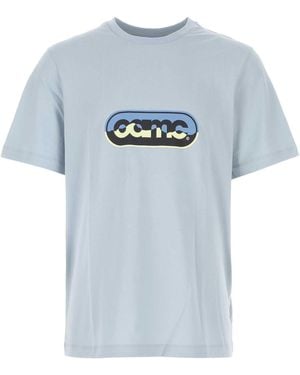 OAMC Light- Cotton Oversize T-Shirt - Blue