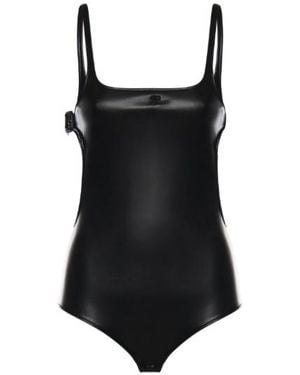 Courreges Body Boucle Découpée - Noir