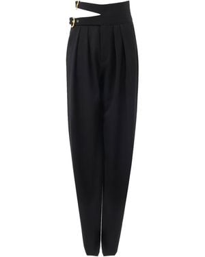 Chloé Chloã Wool Tailored Trousers - Black