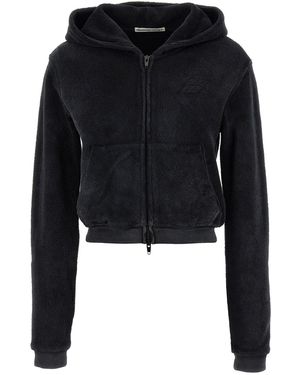 T By Alexander Wang Terry Hoodie - Black