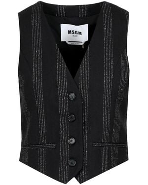 MSGM Jackets - Black