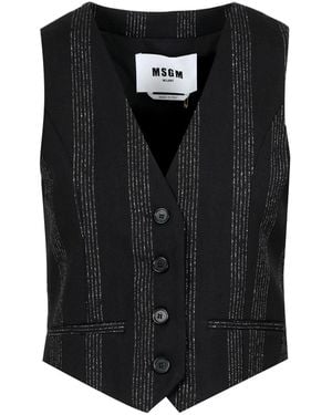 MSGM Jacken schwarz