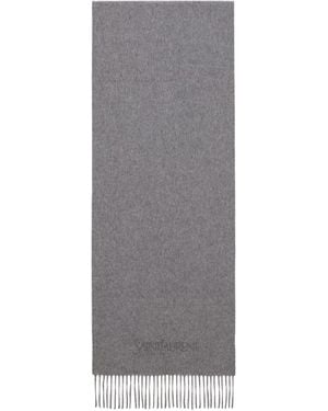 Saint Laurent Sciarpa - Grey