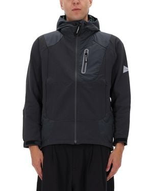 and wander Nylon Jacket - Blue