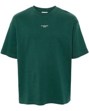 Drole de Monsieur Le T Shirt Slogan Klassiker - Grün