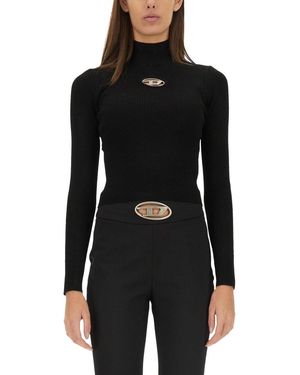 DIESEL M-Valari-Tn" Jersey - Black