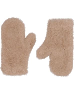 Max Mara Handschuhe Beige - Natur