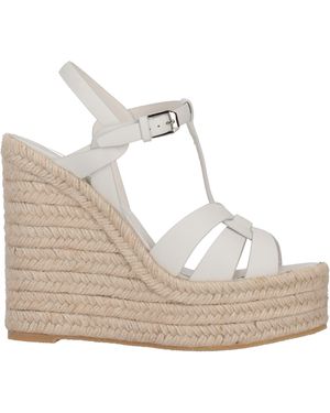 Saint Laurent Espadrille-eerbetoon - Naturel
