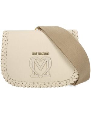 Love Moschino Adoro Moschino Light Fold Top Borse - Neutro