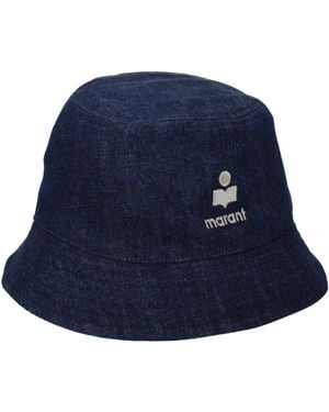 Isabel Marant Women 's Hüte Baumwollblau