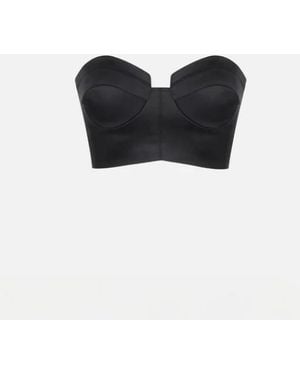 Elisabetta Franchi Top - Negro