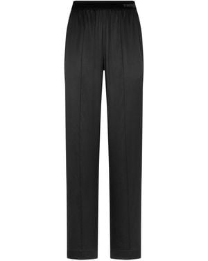 Tom Ford Silk Pyjama Pants - Black