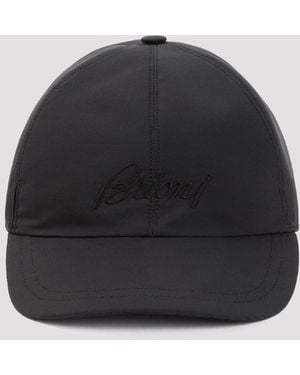Brioni Classic Nude Baseball Cap For - Black