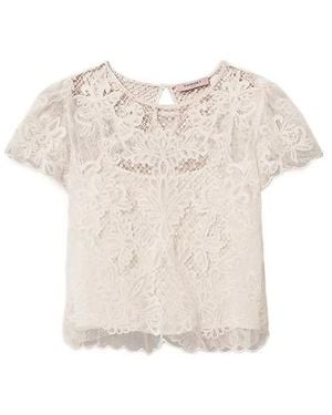 Twinset Blusa de muselina - Neutro
