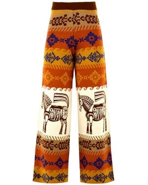 Akep Broek Multi Color - Oranje