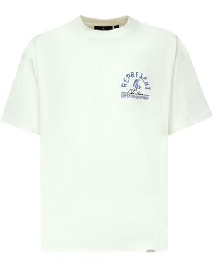 Represent Oversized Printed T Shirt - White