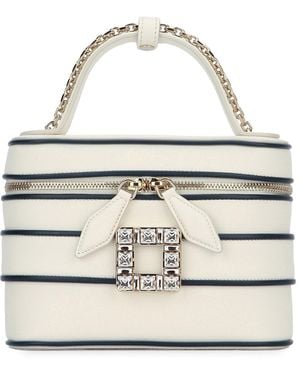 Roger Vivier Vanity Piping Micro - White