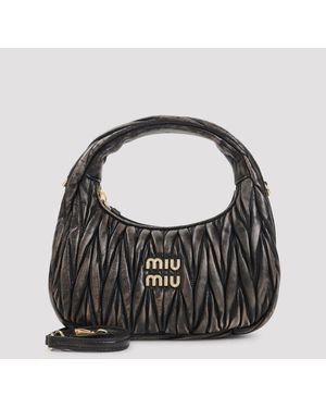 Miu Miu Sacca Shoulder Bag - Black
