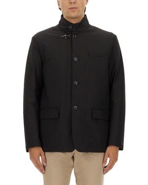 Fay Jacket With Hook - Black
