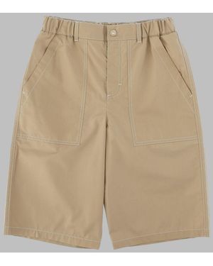 Moncler Boys' Tasconi Bermuda Shorts - Natural