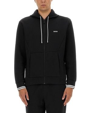 BOSS Zipper Hoodie - Schwarz