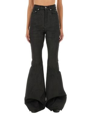 Rick Owens "bolan Bootcut" Pants - Black