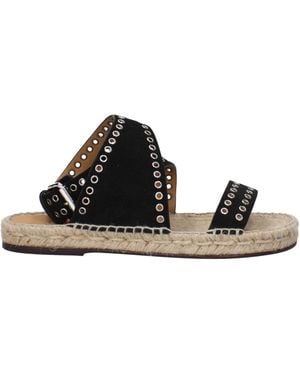 Isabel Marant Sandals Illya Suede - Black