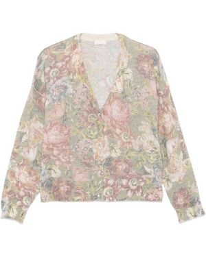 Liu Jo Liu Jo Witte Trui Roze - Naturel