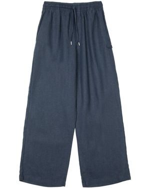 Arte' Linen Pants - Blue
