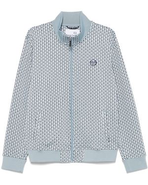 Sergio Tacchini Paolo Knit Track Jacket - Blue