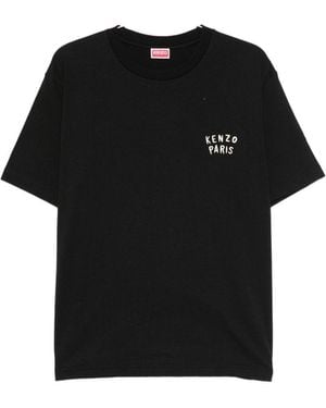 KENZO T-Shirt Gots Boke Heart Oversized - Black
