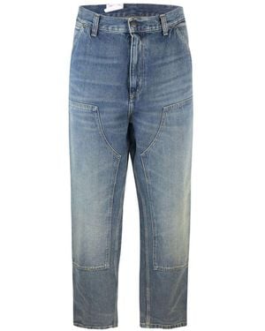 Carhartt Double Knee Denim Jeans - Blue