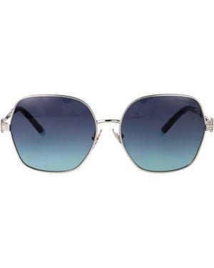 Tiffany & Co. Geometrical Sunglasses 0 Tf3085 B 60019 S - Blue