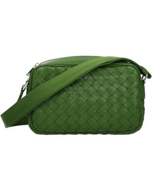 Bottega Veneta Shoulder Bags Leather/Avocado - Green