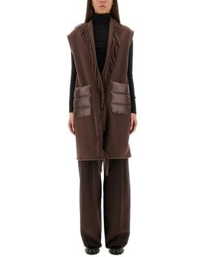 Herno Resort Sleeve Made Of Warmy And Ultralight Nylon Jacket - Brown
