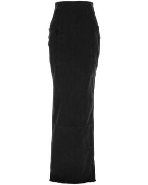 スカート ENTIRE STUDIOS Sand Stretch Nylon Structured Skirt Entire Studios Sand stretch nylon structured skirt | The