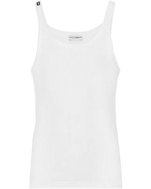 Dolce & Gabbana Tanktop "Marcello" - Weiß