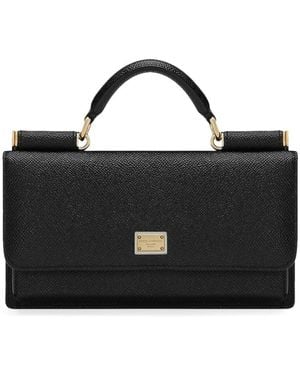 Dolce & Gabbana Leather Mini Bag - Black