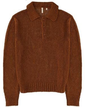 sunflower Cotton Polo Shirt - Brown