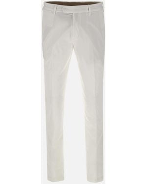 Devore Weiße Slim-Fit-Hose