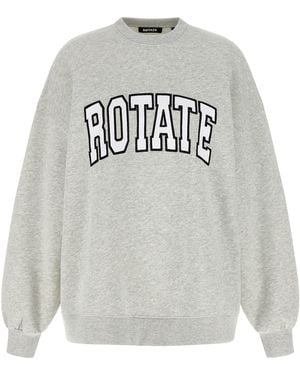 ROTATE BIRGER CHRISTENSEN Roteer Birger Christensen 'heavy Sweat' Sweatshirt - Grijs