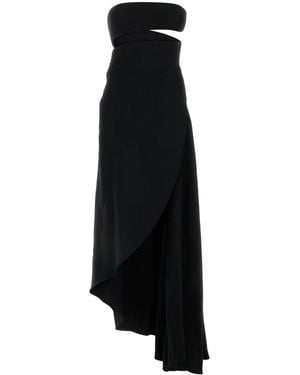 Alaïa Spiral Dress - Black