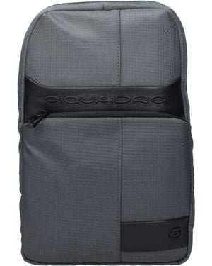 Piquadro Shoulder Bags Fabric - Grey