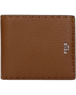 Fendi Wallet Leather - Brown