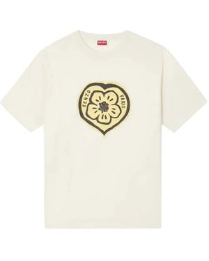 KENZO Boke Heart Classic T Shi - White